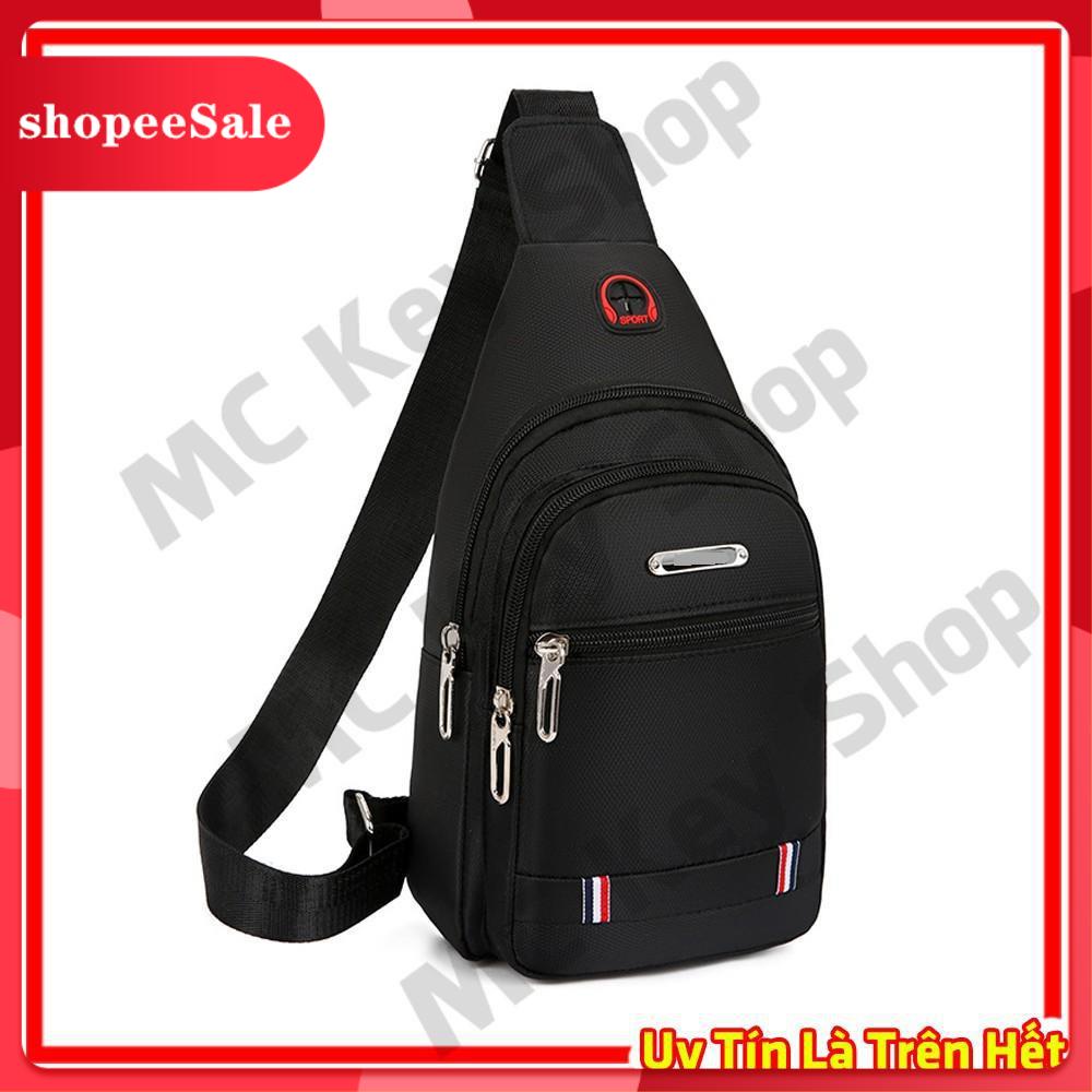 (Mới) Túi Đeo Chéo Đeo Nam Nữ Balo Cặp Bao Tử Mini Thể Thao Hàn Quốc Dùng Đi Chơi Đi Học, Đi Làm Giá Rẻ 9905 MC Key Shop