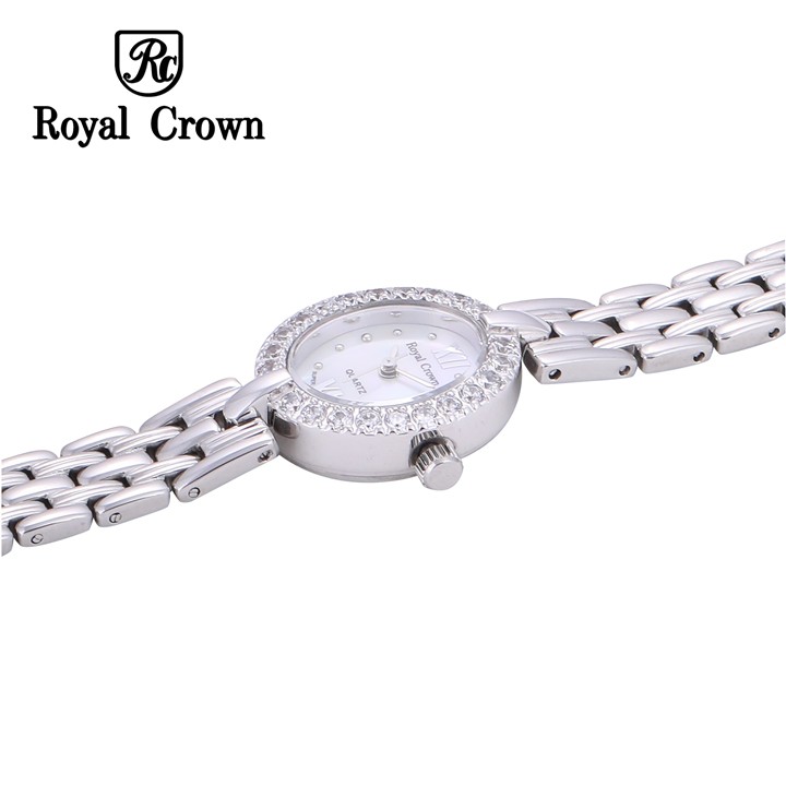 Đồng hồ nữ chính hãng Royal Crown 2100 dây thép