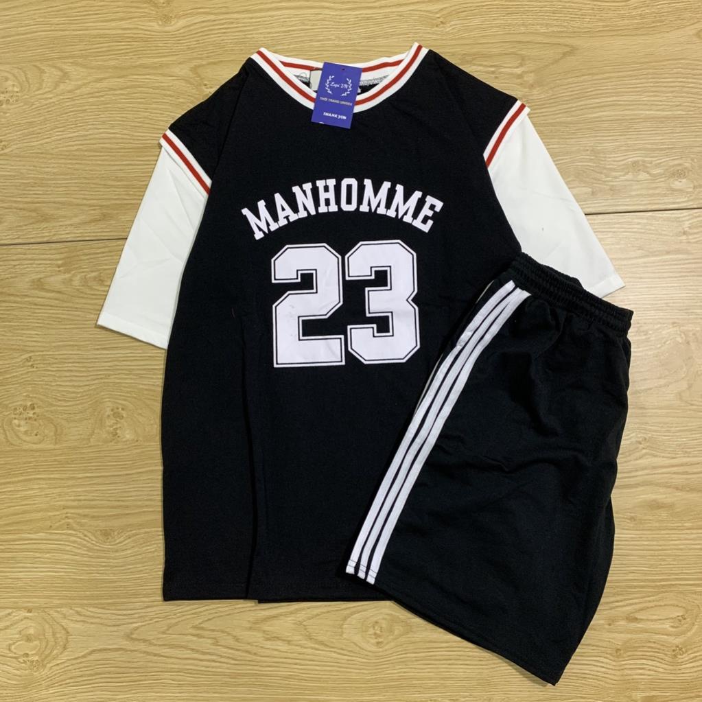 Set Đồ Bộ Bóng Rổ Nam Nữ Mẫu Số 23 Phong Cách Ulzzang- Lapi Vn, Phom Unisex, Freesize Chất Cotton Không Phai 🥇