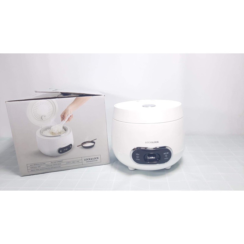 [Sẵn Hàng] NỒI CƠM ĐIỆN MINI DUNG TÍCH 0.8L LOCK&LOCK-EJR426