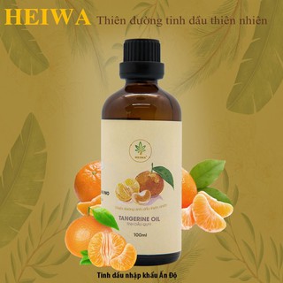 [GIẢM GIÁ]Tinh dầu thiên nhiên nguyên chất xông thơm phòng, đuổi muỗi Quýt 100MLthương hiệu HEIWA nhập khẩu Ấn Độ -HN