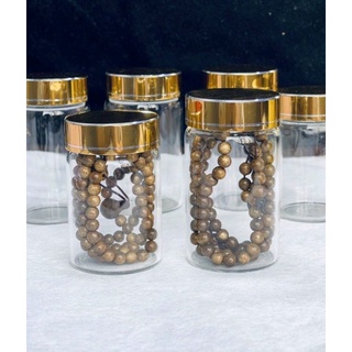 Lọ thủy tinh đựng trầm hương, vòng đá phong thủy HÀNG CAO CẤP