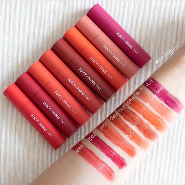 Son Bóng A'Pieu Juicy Pang Tint RD03 Lychee