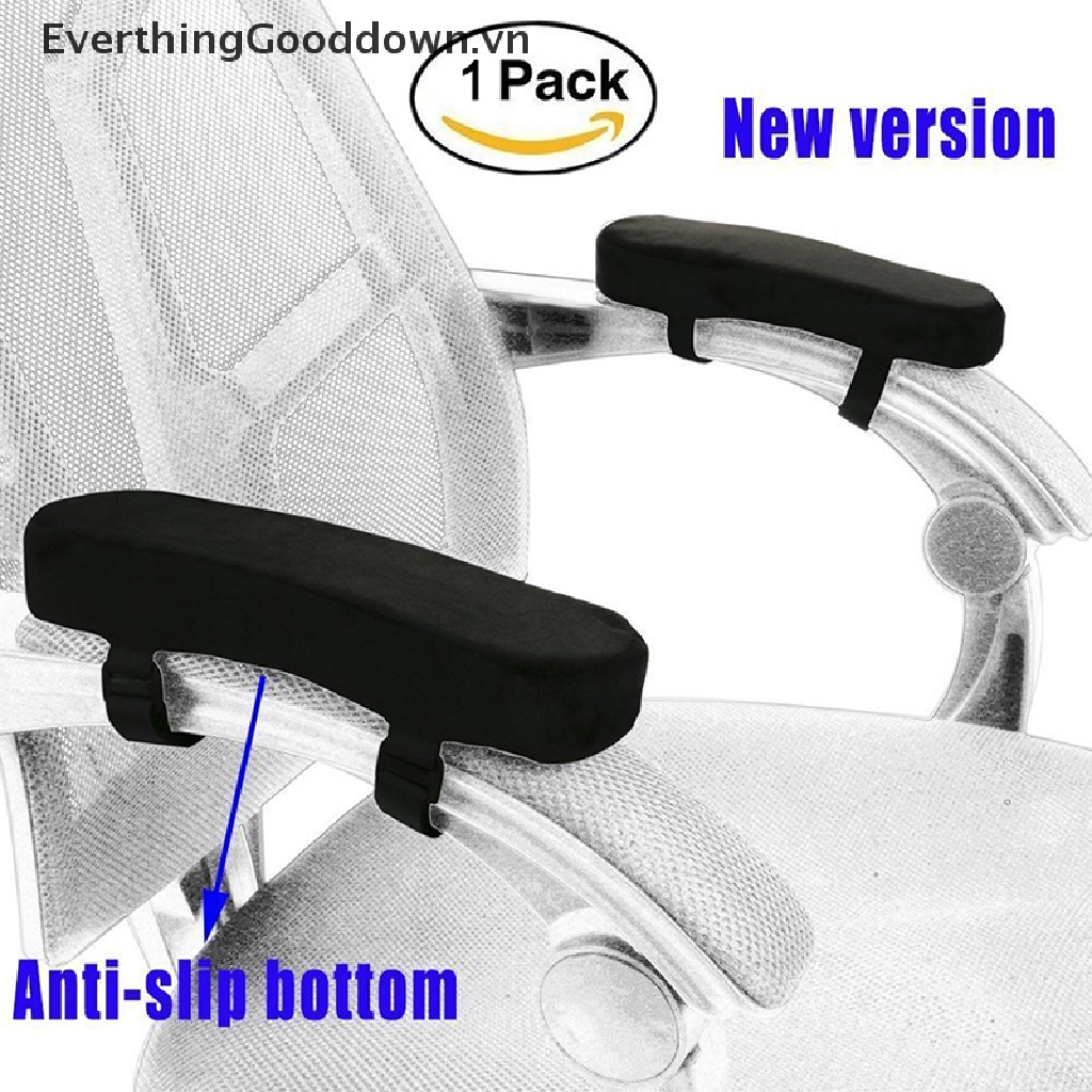 Everthinggooddown Vỏ Bọc Bảo Vệ Khuỷu Tay Ghế Ngồi Bằng Cao Su Non Nảy Chậm