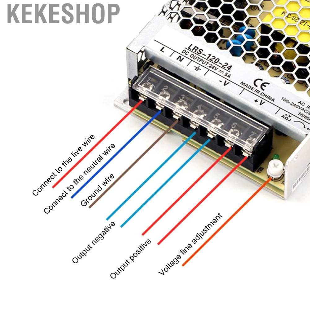 Kekeshop BERM Switching Power Supply with LED Indicator Transformer Driver 120W 85~264VAC