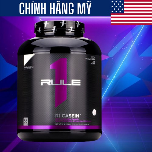 RULE 1 CASEIN | Tăng Cơ Ban Đêm 4Lbs [55 Lần Dùng] - Chính Hãng Tại Shape Store