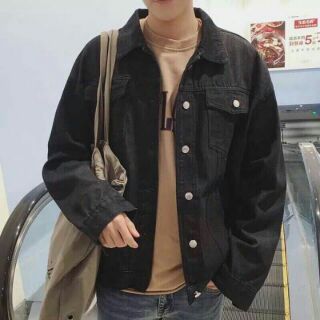 ÁO KHOÁC JEANS (hàng có sẵn) (6 túi)