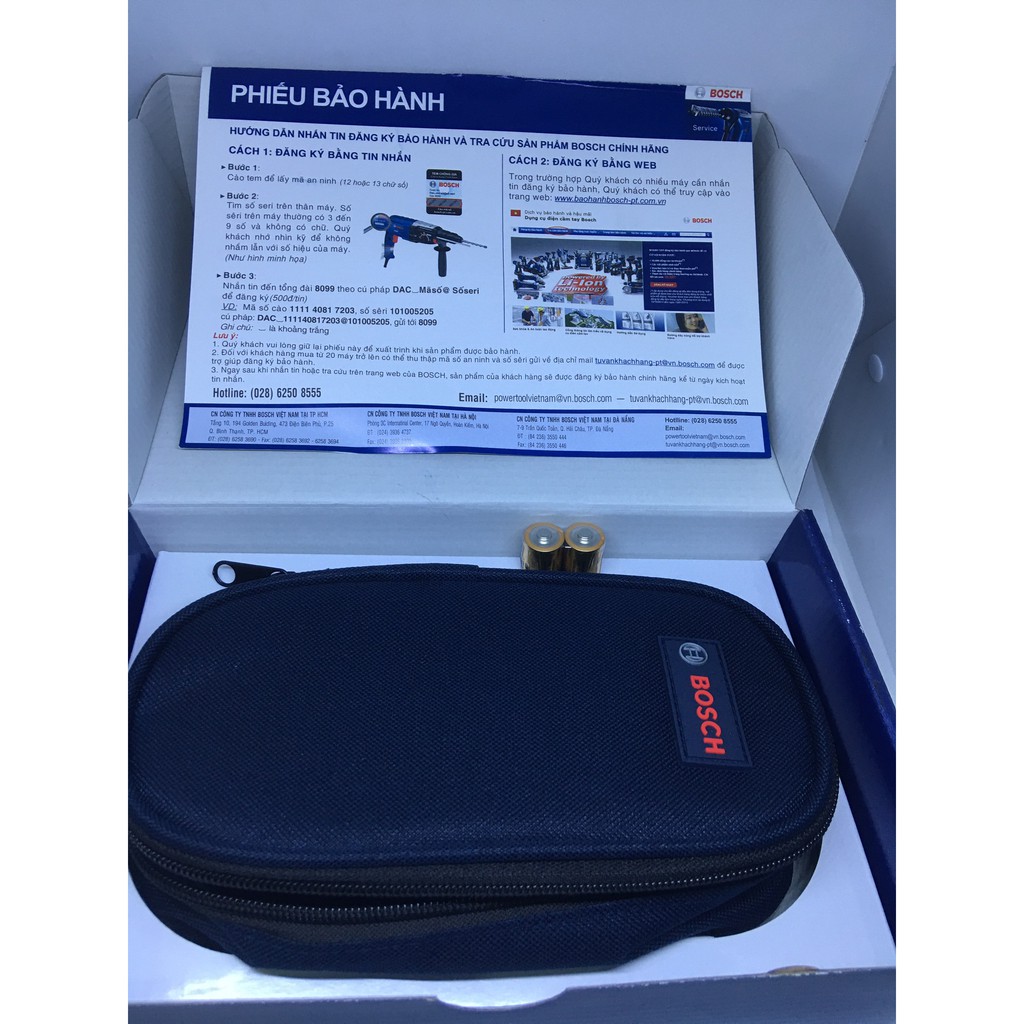 Máy dò nhiệt độ môi trường Bosch GIS 500