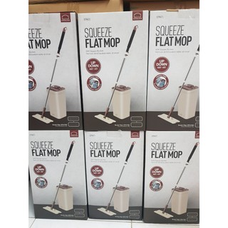 Bộ Cây Lau Nhà Lock&Lock Squeeze Flat Mop ETM471
