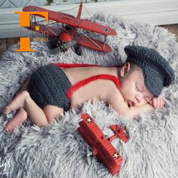 Set Đồ Đan Len Cho Bé Sơ Sinh Chụp Ảnh