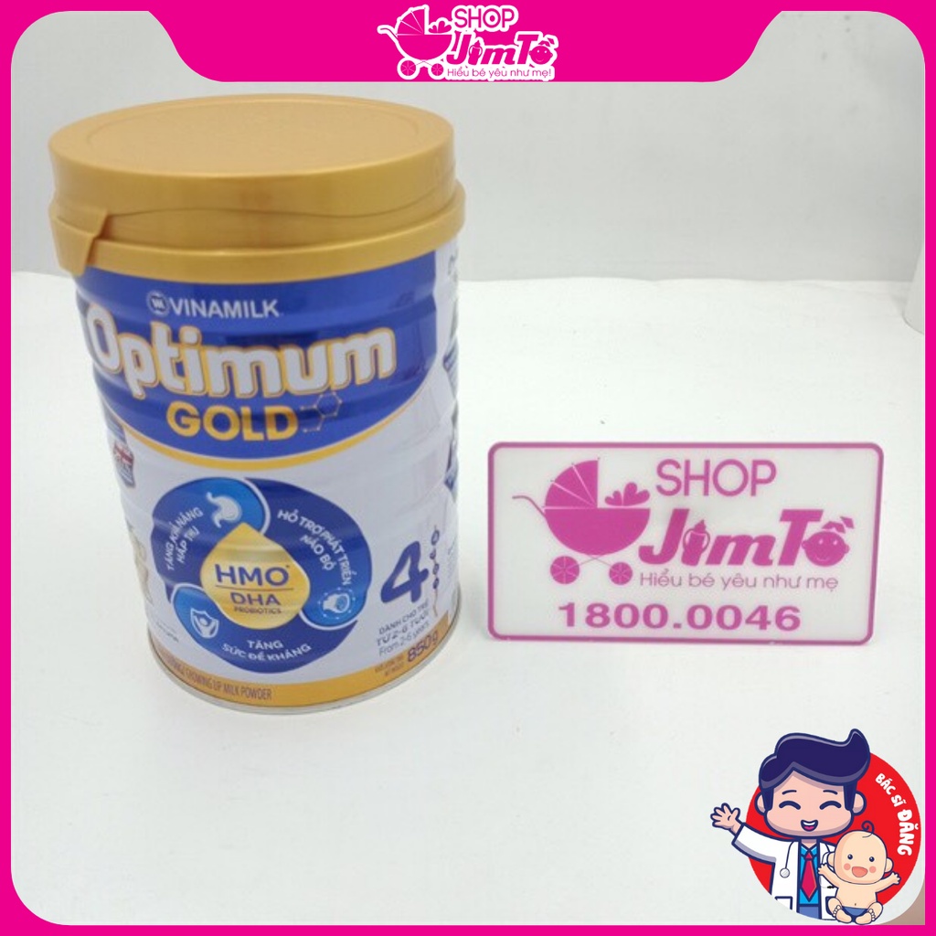 Sữa Dielac Optimum Gold Hỗ Trợ Tiêu Hóa, Tăng Khả Năng Hấp Thụ Cho Bé Hộp 400/800g