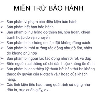 [RIOTECH XPRINTER XP-P101] Máy in nhiệt bluetooth (hóa đơn + mã vạch)