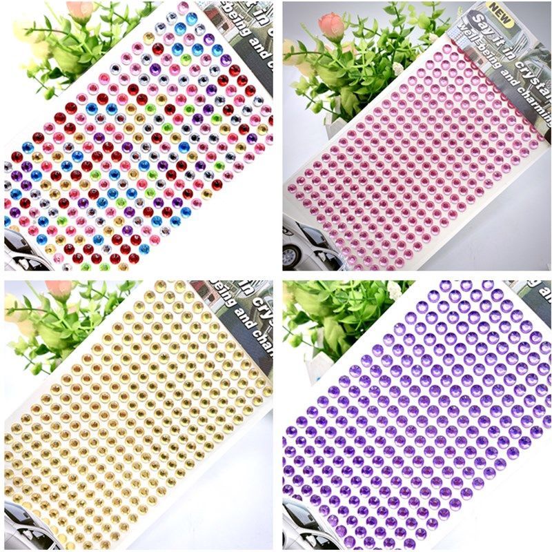 Miếng dán trang trí điện thoại đính đá pha lê tự dính dành cho trẻ em 19.my11.10 | BigBuy360 - bigbuy360.vn