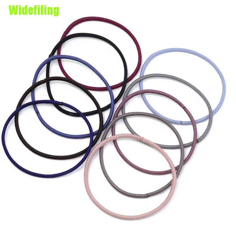 Bộ 100 Dây Cột Tóc Co Giãn Thời Trang