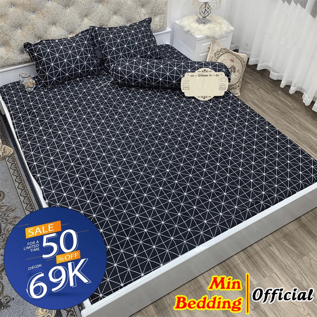 Ga Giường Nệm Cotton Poly M2 M6 M8, Drap Trải Giường Bốn Mùa (Miễn Phí Bo Chun) | BigBuy360 - bigbuy360.vn