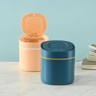 Thùng rác mini để bàn có nắp