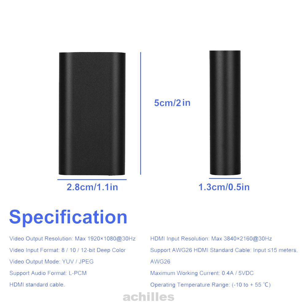 Thẻ Ghi Video Video Hdmi Sang Usb 2.0 | BigBuy360 - bigbuy360.vn