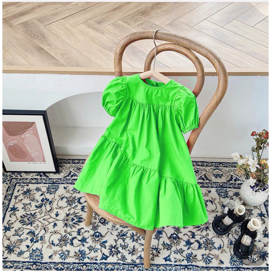 Váy cho bé gái chân váy đui cá Cánh tiên từ 8-20kg cho bé đi biển