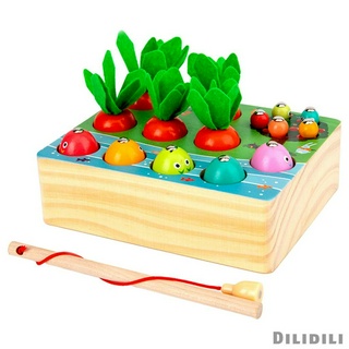 Đồ Chơi Hình Củ Cà Rốt Bằng Gỗ Cho Bé