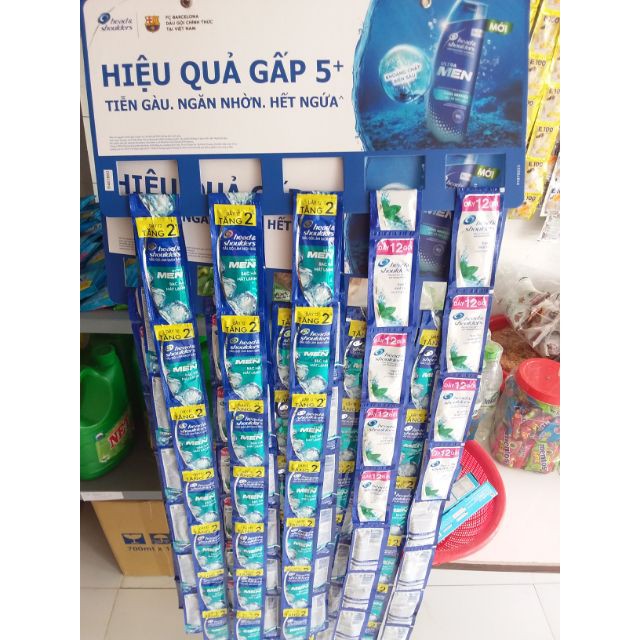 sản xuất và in ấn bao bì đựng dầu gội, sữa tắm