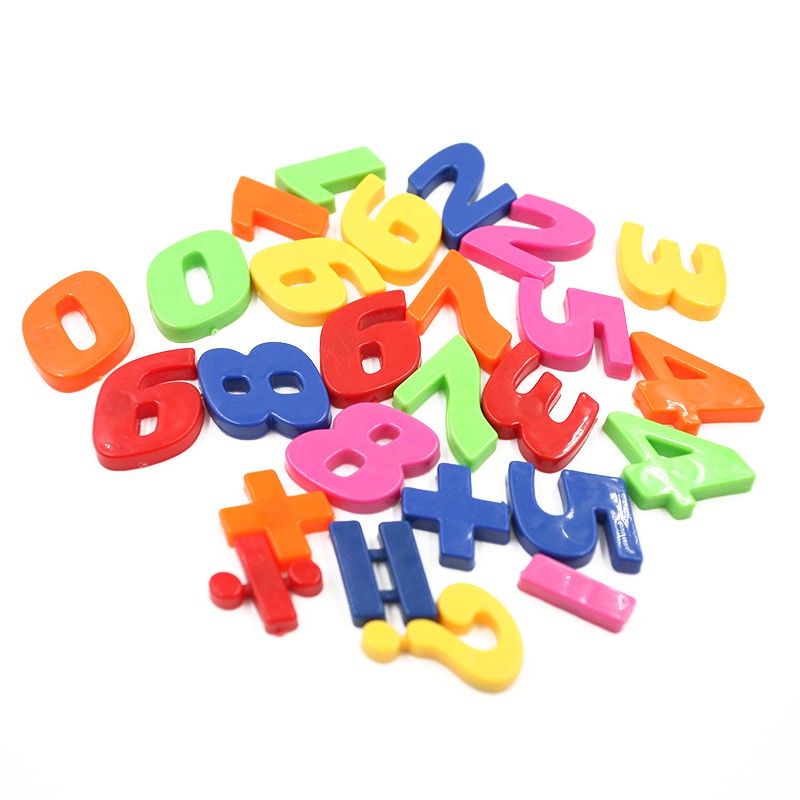 Bộ Chữ Cái Và Số Nam Châm Gắn Tủ Lạnh