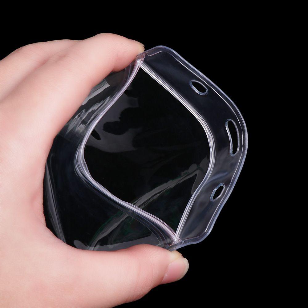 EBINLANDS Bao Đựng Thẻ ID 2 Mặt Bằng Nhựa Mềm Chống Nước