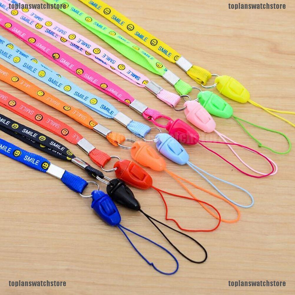 Topl❤❤Cho chúng tôi biết 0 Bộ 10 Dây Đeo Thẻ / Chìa Khóa / Điện Thoại Bằng Nylon
