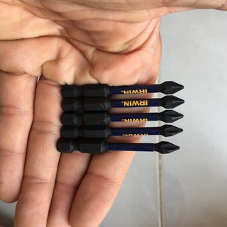 [1 Cây]Mũi Vít Bake IRWIN PH1 Dài 58mm Tem Xanh
