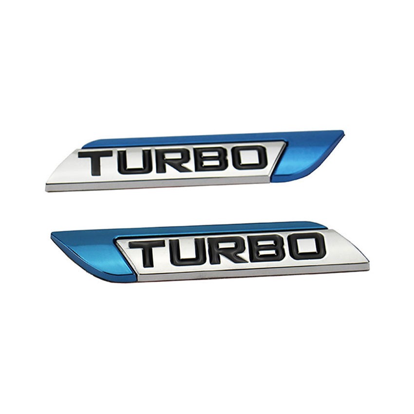 Tem Logo Turbo Dán Xe ô Tô (mẫu 2) MS-107