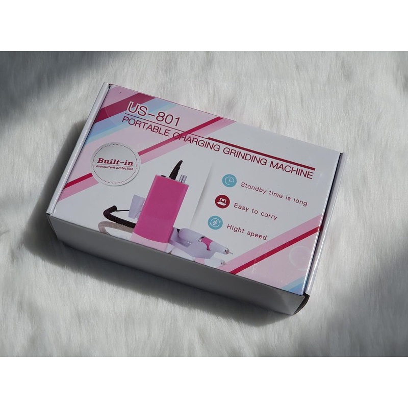 Máy Mài Móng, Máy Mài Tích Điện Làm Nail (Giao Màu Ngẫu Nhiên)