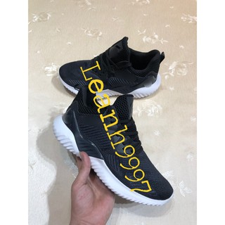 Giày thể thao sneaker AP đen đế trắng