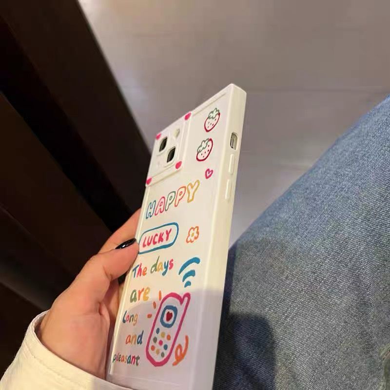 Ốp Điện Thoại Họa Tiết Graffiti Nhiều Màu Sắc Cho iPhone 12 13 11 Pro Max X Xs Max Xr