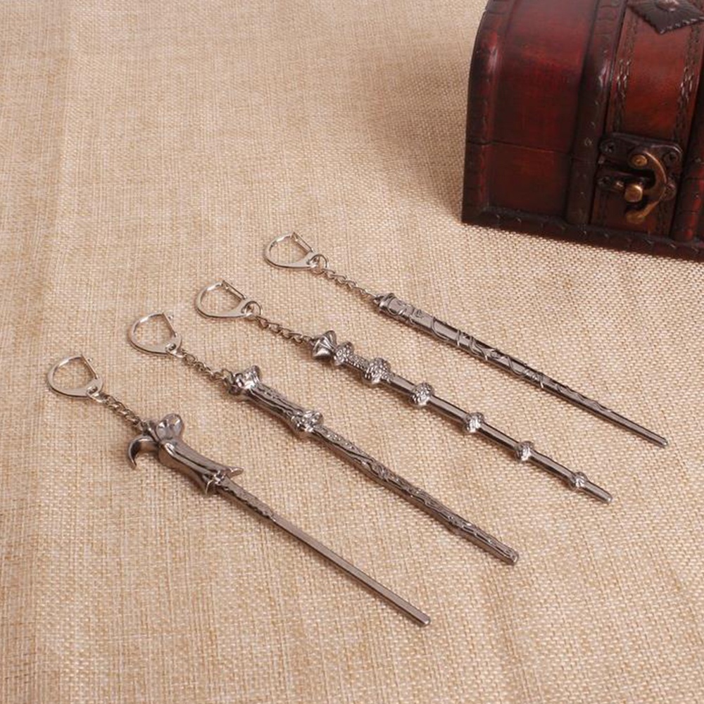 Móc khóa hình gậy phép thuật Harry Potter sáng tạo