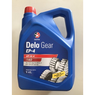 Dầu cầu, hộp số delo gear ep-4 sae 90, 140