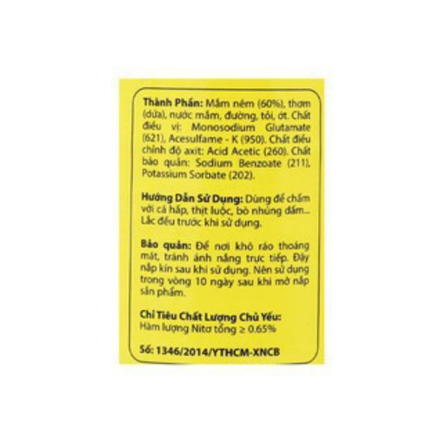 Mắm nêm ngon pha sẵn thuận phát