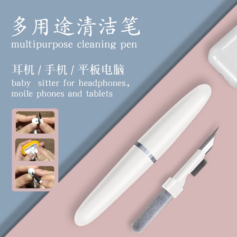 Bút Vệ Sinh Tai Nghe Bluetooth Ba Trong Một Đa Năng Cho Điện Thoại / Máy Tính Bảng / Airpods