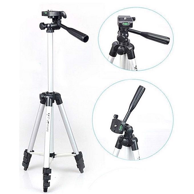 Giá Đỡ Điện Thoại Máy Ảnh Tripod Cao Cấp | Tặng Đầu Kẹp