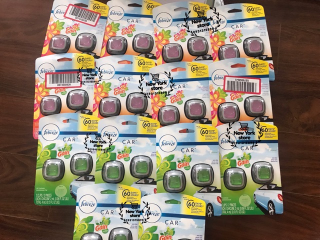 🔋Có bill US🔋Combo 2 nước hoa xe hơi Febreze USA