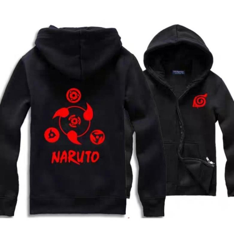 Áo Khoác Hoạt Hình Naruto Nam Nữ cực chất giá học sinh