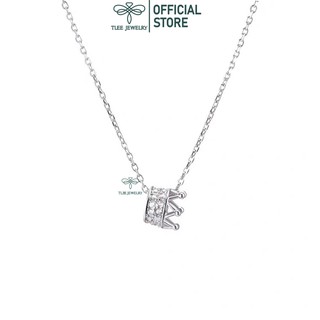 Dây chuyền bạc Tlee, Vòng cổ Crown xinh xắn- TleeJewelry