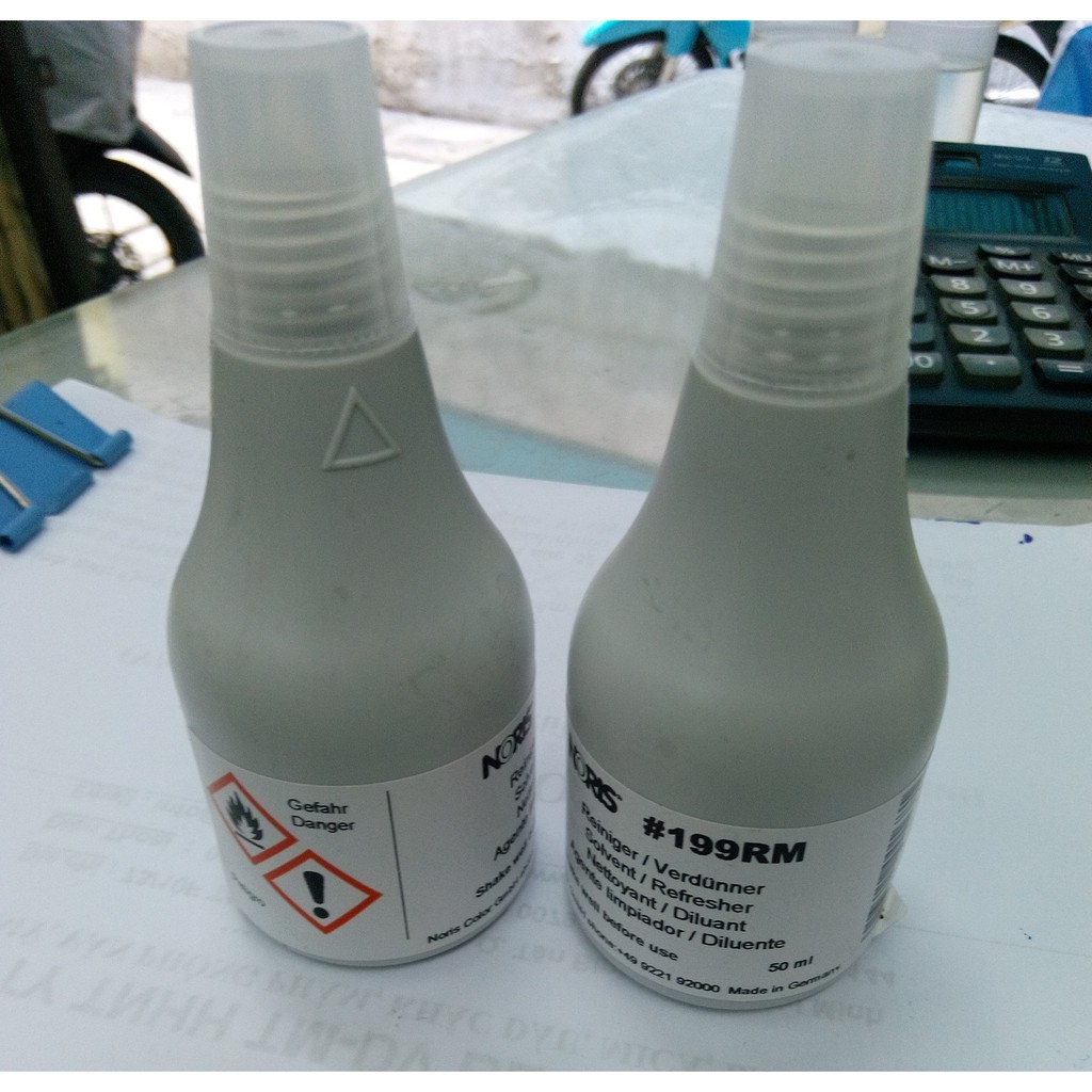 Dung Dịch Pha Mực Dấu, Mực Dầu, Dùng Làm Mềm Khay Mực, Pha Loãng Mực Khi Bị Nhanh Khô - Cleaning Solution Solvent