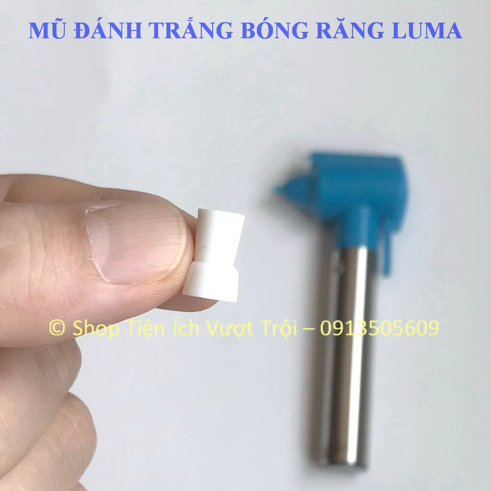 Mũ cao su đánh trắng răng (túi 3 chiếc) dùng cho máy đánh trắng bóng răng OraTek, Luma-Shop Tiện Ích Vượt Trội