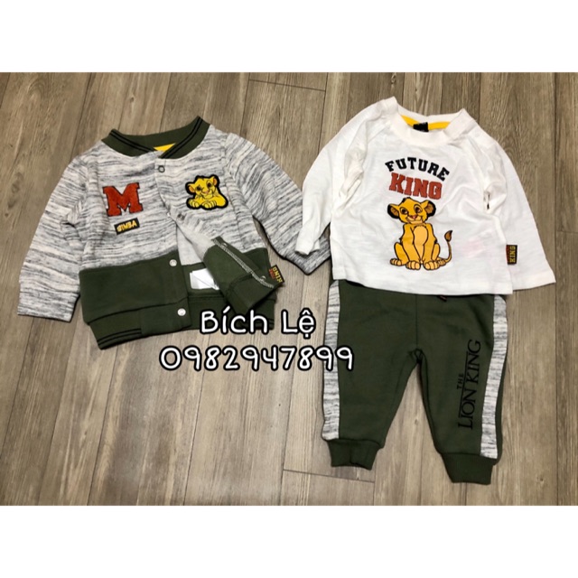 Set 3 chi tiết primark dư xịn lion king