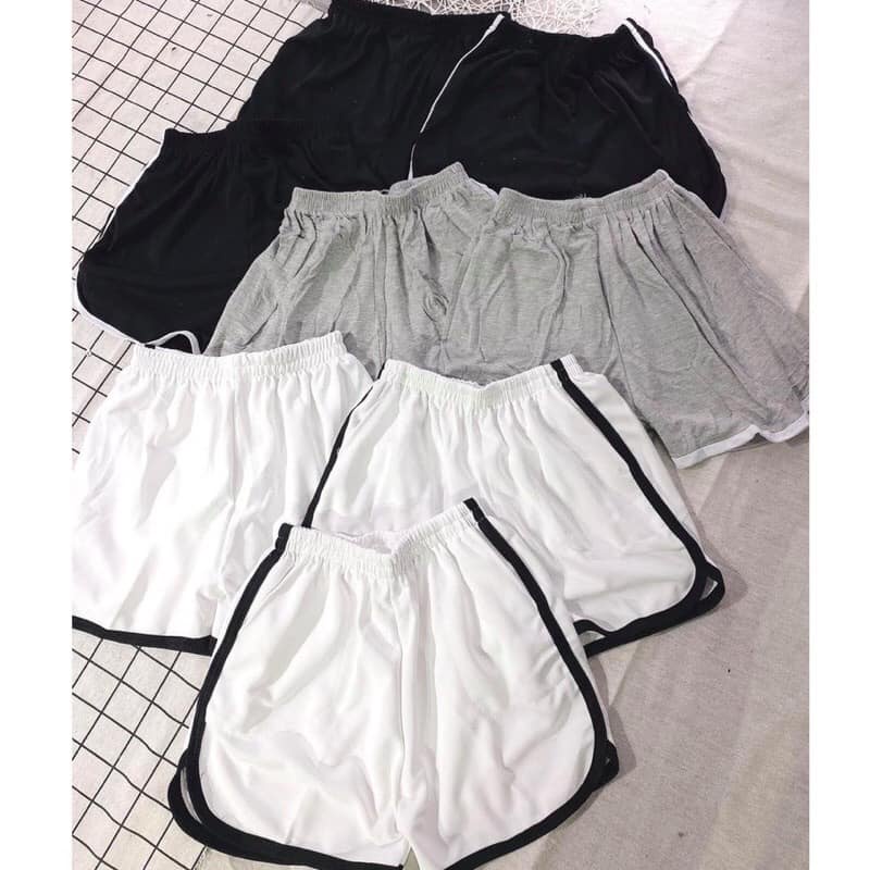 (Quà tặng 1 khẩu trang ) Quần đùi nữ chất cotton mềm mại , Quần short Nữ ngắn năng động trẻ trung free size (35-65KG)