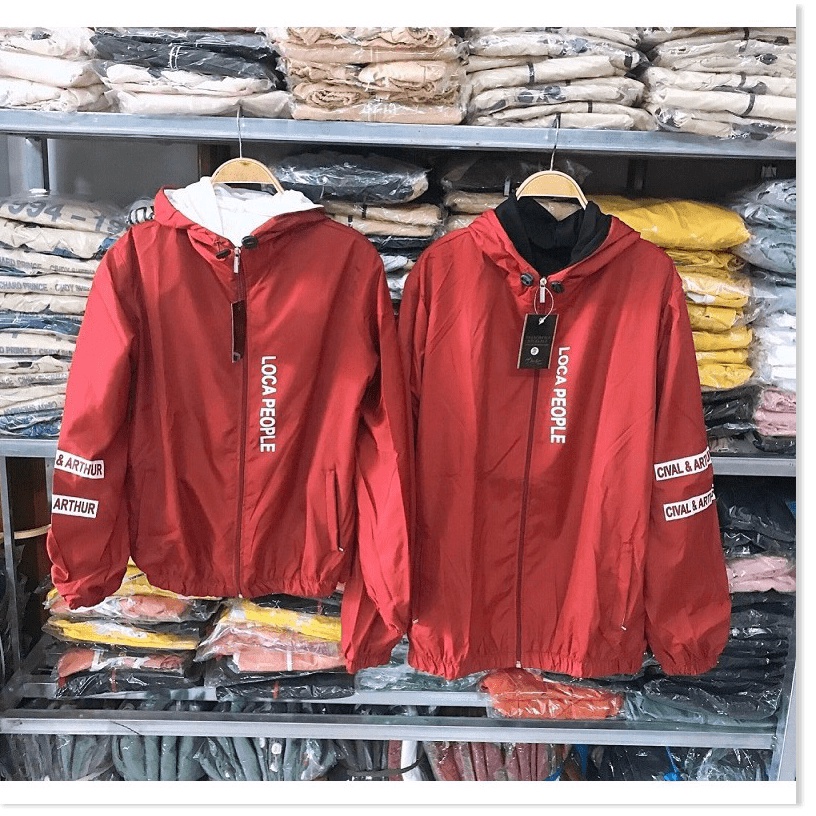 [HÌNH THẬT SẢN PHẨM] Áo Khoác Cặp Nam Nữ Chống Nắng Đi Mưa Nhẹ, Hàng Bao Chất Vải