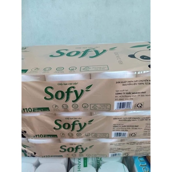 giấy vệ sinh gấu trúc sofy