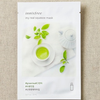 Mặt nạ trà xanh Innisfree My Real Squeeze Mask