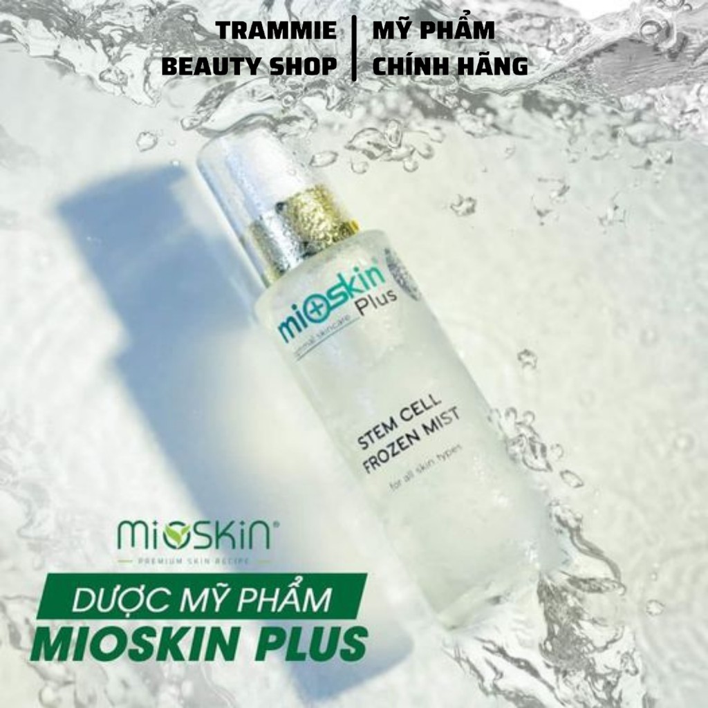 Mioskin Plus, Xịt Dưỡng Tế Bào Gốc 6in1 100ml, Dưỡng Da Mềm Mịn, Skincare Chuẩn Hàn