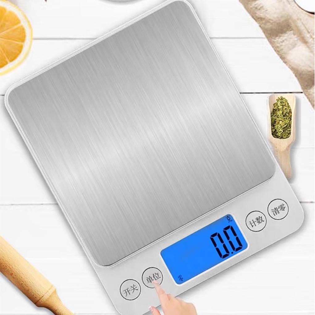 Cân Điện Tử Màn Hình LCD 01 / 0 1g 500g / 1 / 2kg