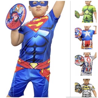 Bộ 3D PeppyPizza new siêu anh hùng kèm khiên Bo005